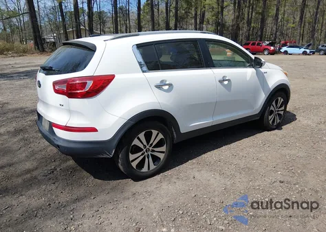 2013 Kia Sportage Ex из США, поврежденный, VIN KNDPCCA20D7528979
